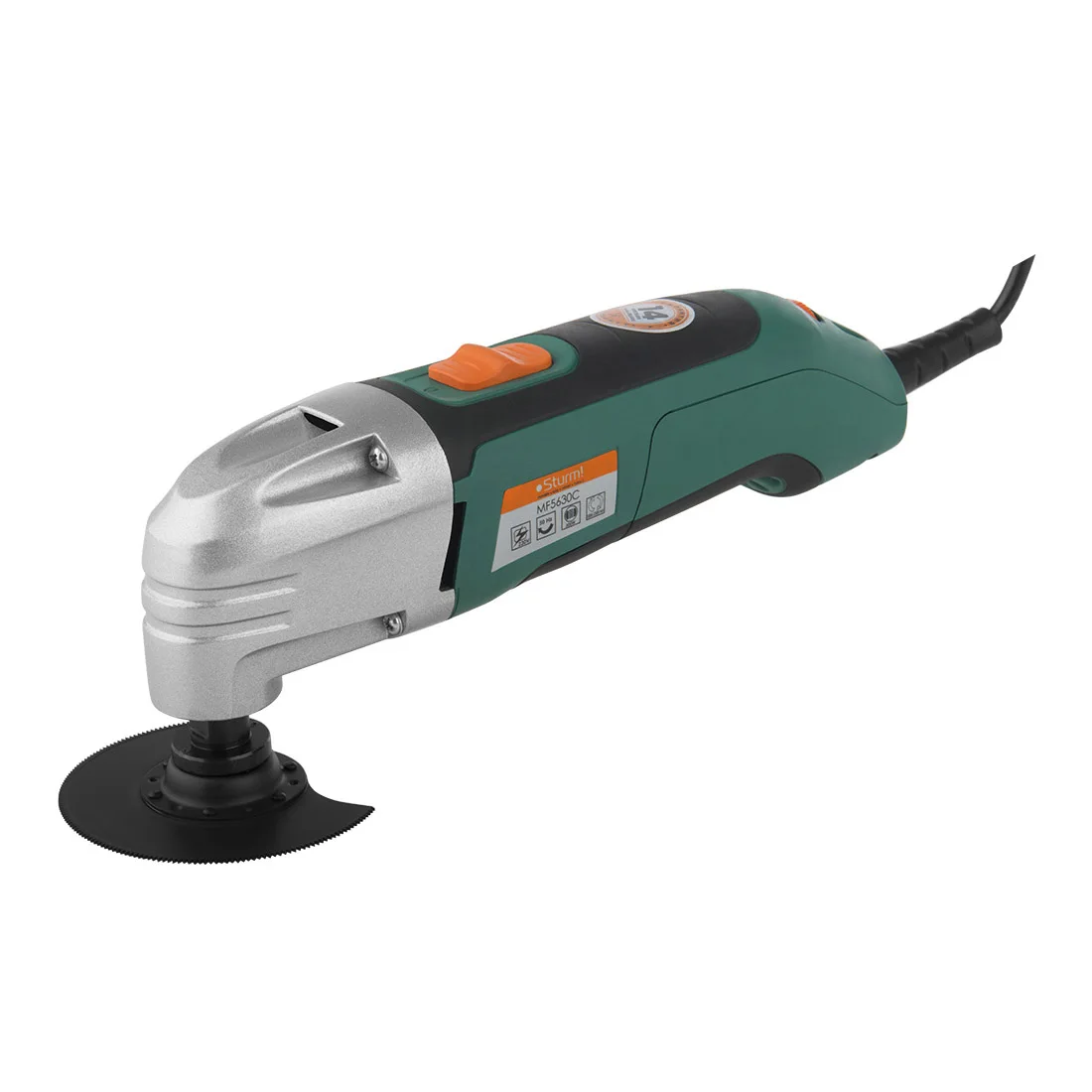 Мультитул Sturm! MF5630C (Мощность 300 Вт, скорость холостого хода 22000 об/мин, регулировка скорости, вес 2 кг)
