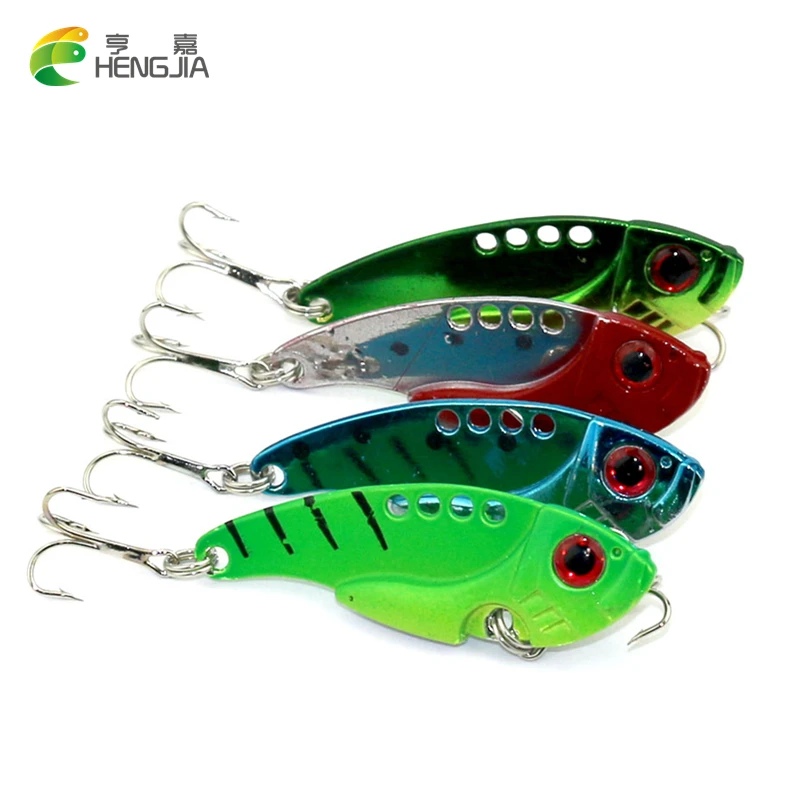 HENGJIA 20pcs fishing lures plastic vib bait 5.5CM 11G Metal VIB sequins Fish hard bait bass fishing tackle vibration lure HENGJIA 20pcs fishing lures plastic vib bait 5.5CM 11G Metal VIB sequins Fish hard bait bass fishing tackle vibration lure