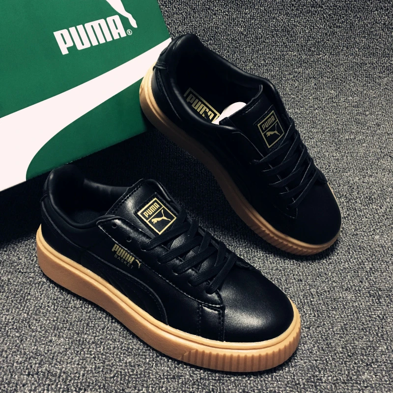 estético Acusador Mucama Nuevo PUMA FENTY de altas Creeper mujeres First Generation Rihanna canasta  clásica de tono Simple zapatos de bádminton Siz35.5 39|Bádminton| -  AliExpress