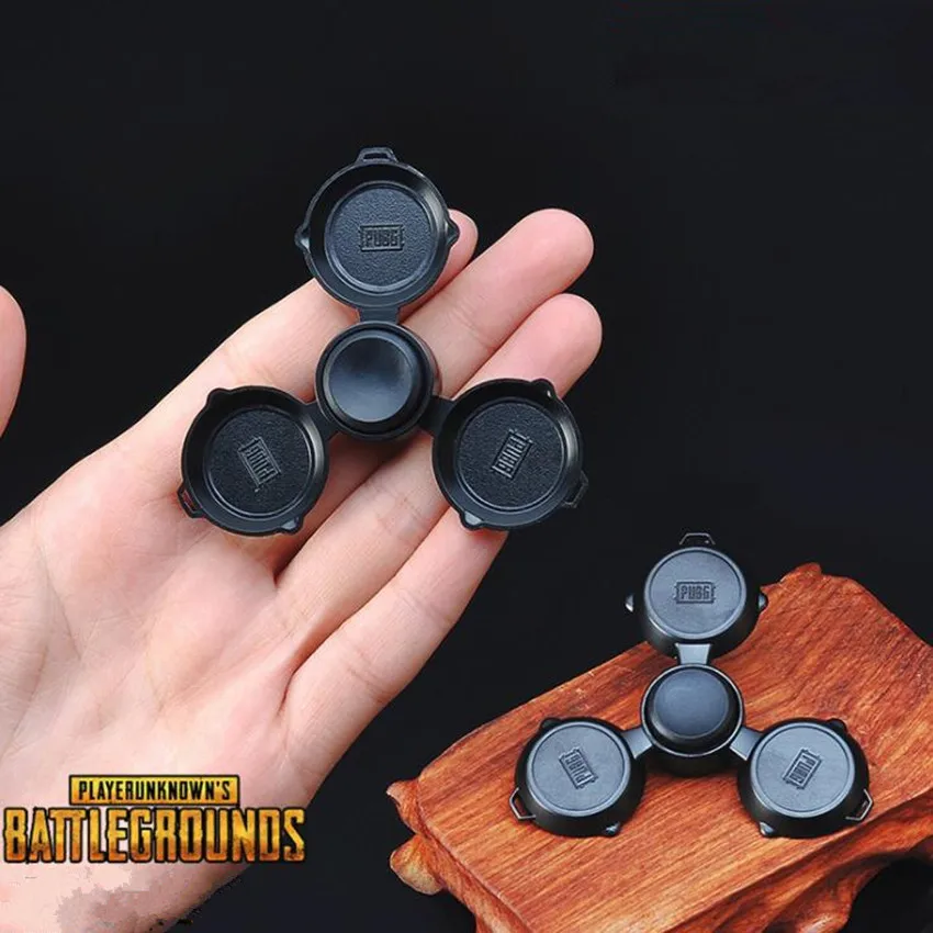 

Game PUBG Playerunknown's Battlegrounds Cosplay Costumes Props Alloy Frying Pan Model Finger Hand Spinner