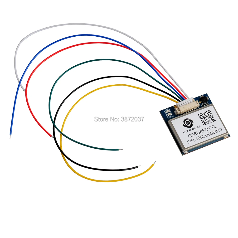 DIYmall G28U8FD ttl gps модуль ГЛОНАСС Beidou 72CH ttl 1-10 Гц с компасом QMC5883L