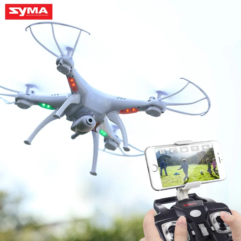 

SYMA X5SW RC Drone Headless RC Helicopter 2.4G 4CH 6-Axis Remote Control Helicopter Quadcopter With 0.3MP HD Camera