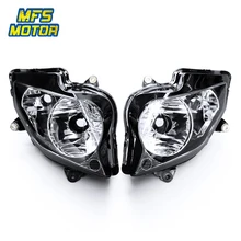 Фара для 02-12 Honda VFR800 VFR 800 мотоциклетные спереди сборки лампы верх фары головного света Корпус 2002 2003 2004-2012