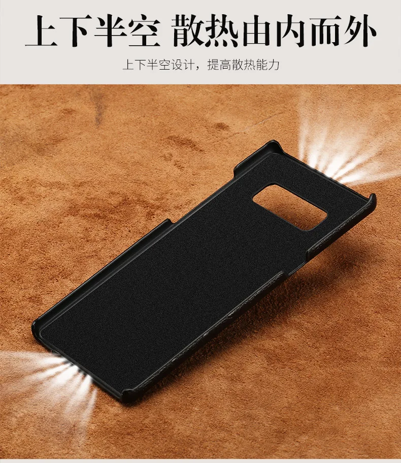 LJ07 из натуральной кожи жесткий наполовину завернутый чехол для samsung Galaxy S9 (5,8 ") чехол для телефона samsung Galaxy S9 задняя крышка