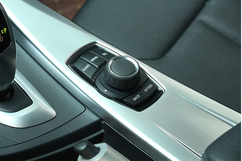 Углеродное волокно АБС-пластиковый интерьерный мультимедиа Панель Накладка для BMW 3 серии GT F30 F33 F34 F36 2013- левый руль