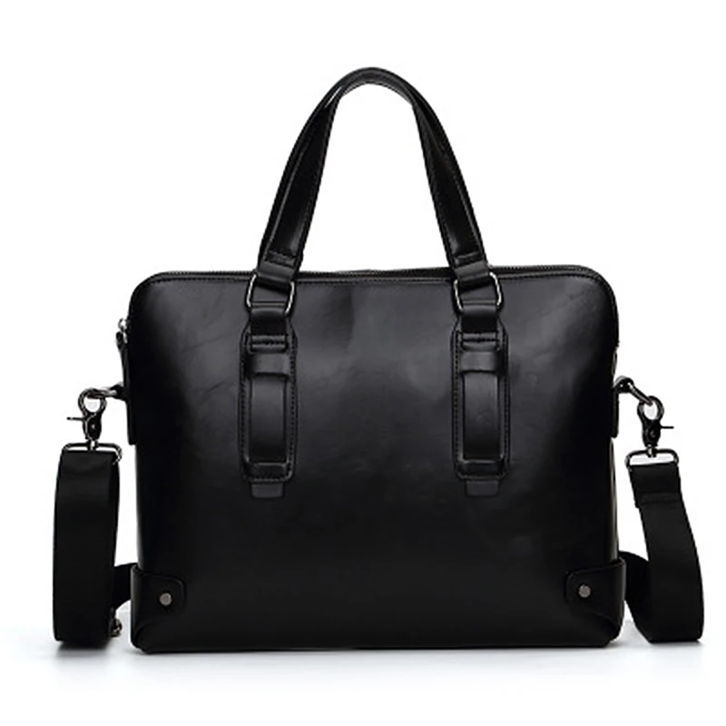 

High Quality Men Shoulder Bag Men's Briefcase PULeather Laptop Bag Business Male Travel Handbag Tote Crossbody Messenger Bags