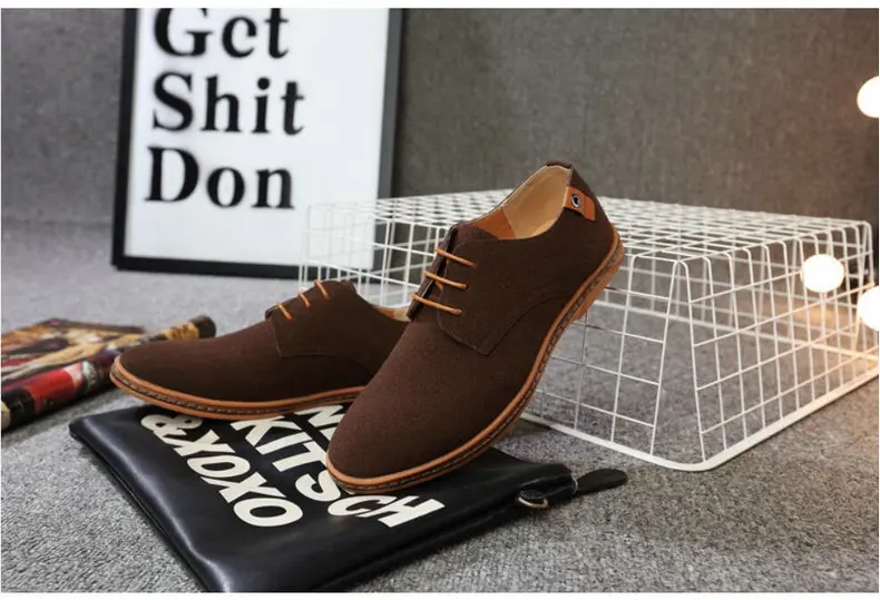 Men's Casual Shoe moccasins mens breathable men casual shoes size 48 oxford shoes for men 2018 oxfords sizes 45 46 47 48 (4)