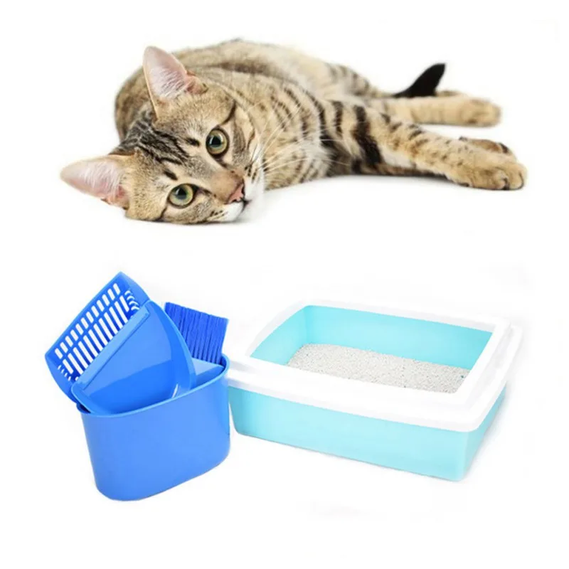 4 шт. полезный совок для уборки наполнителя кошачьего лотка инструмент для чистки домашних животных совок сифт кошачий наполнитель