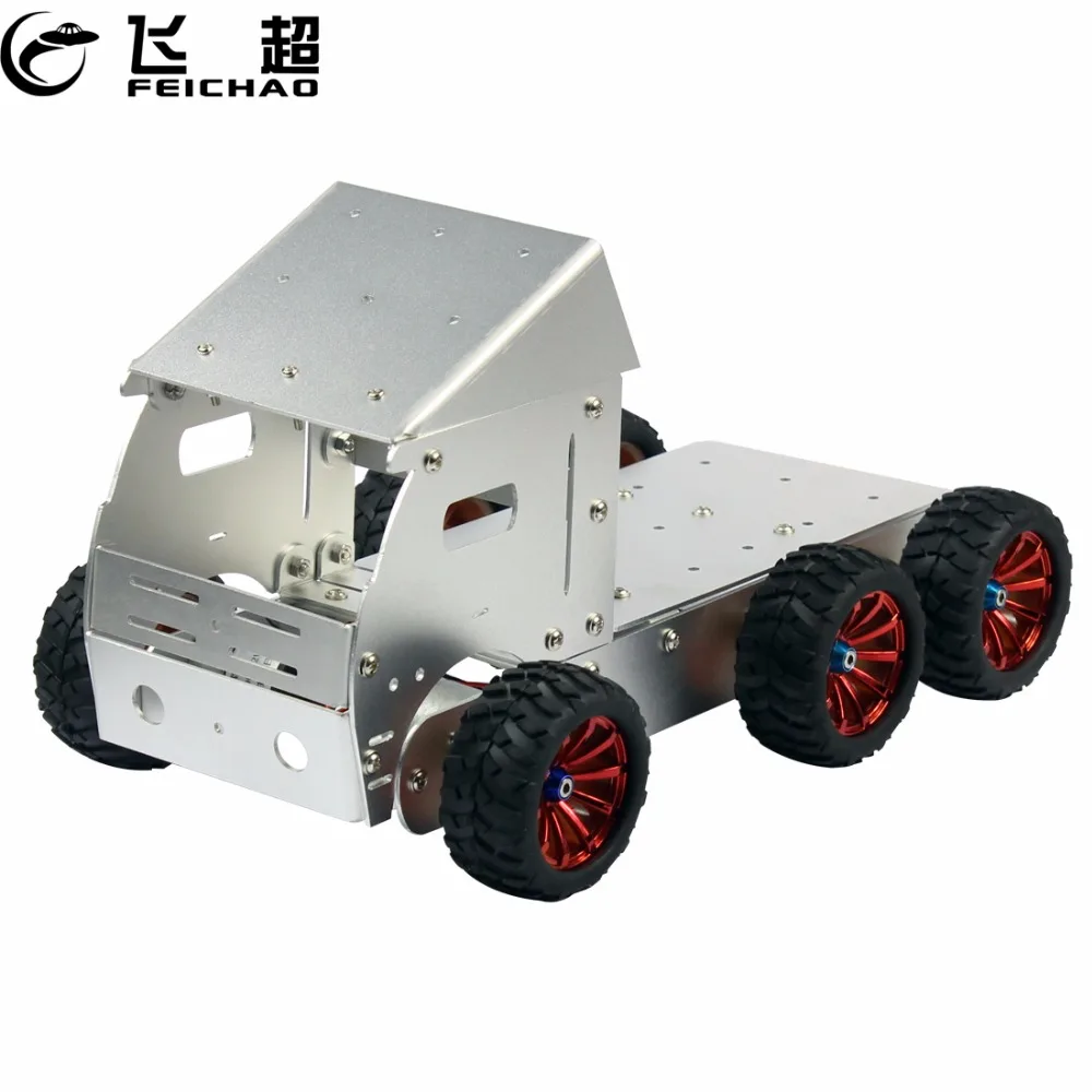 

Smart Robot Chassis Model Unassembled Kit Tractor Forklift Dump Truck Construction / Engineering Vehicles Models Toys For Kids