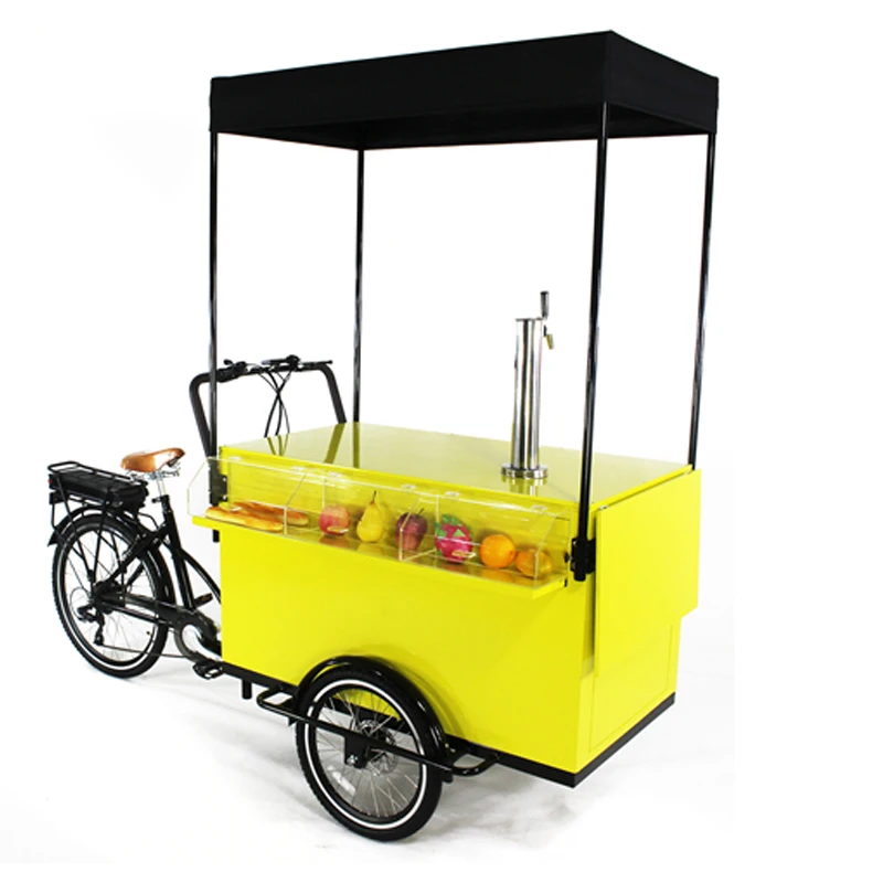 2021 новый дизайн улицу Еда грузовой велосипед электрический взрослый Ticycle 3 колеса