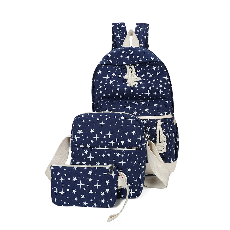 Sets font b Backpack b font font b Women s b font School Bag Book Bag