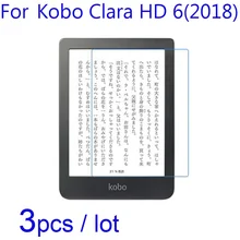 Для Kobo Clara HD 6 /Forma электронная книга ЖК-экран протектор, 3 шт./лот мягкие прозрачные/матовые/нано взрывозащищенные защитные пленки
