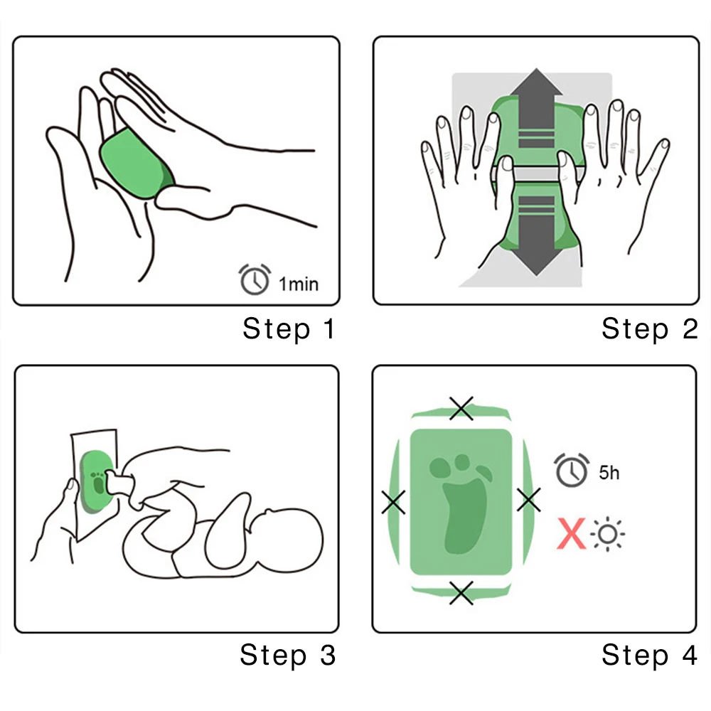 Baby Hand&Foot Print Hands And Feet Mold Maker Solid Wooden Photo Frame With Cover Fingerprint Mud Set Baby Growth Memorial Gift