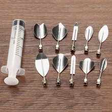 11 шт. Желе торт желатин пудинг сопло шприц Россия сопло набор 3D Желе Цветок искусство инструменты украшения торта инструменты Лидер продаж