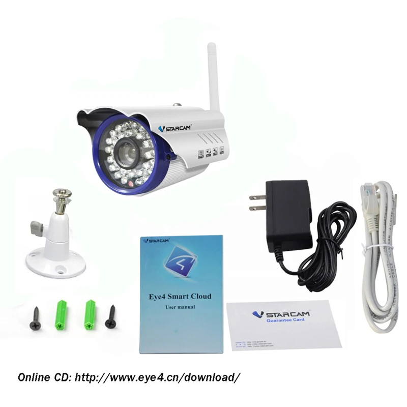 

Vstarcam C7815WIP Free Shipping 720P HD Wireless Wifi IP Camera Outdoor 720P Waterproof Onvif Compatibility And Support 128G