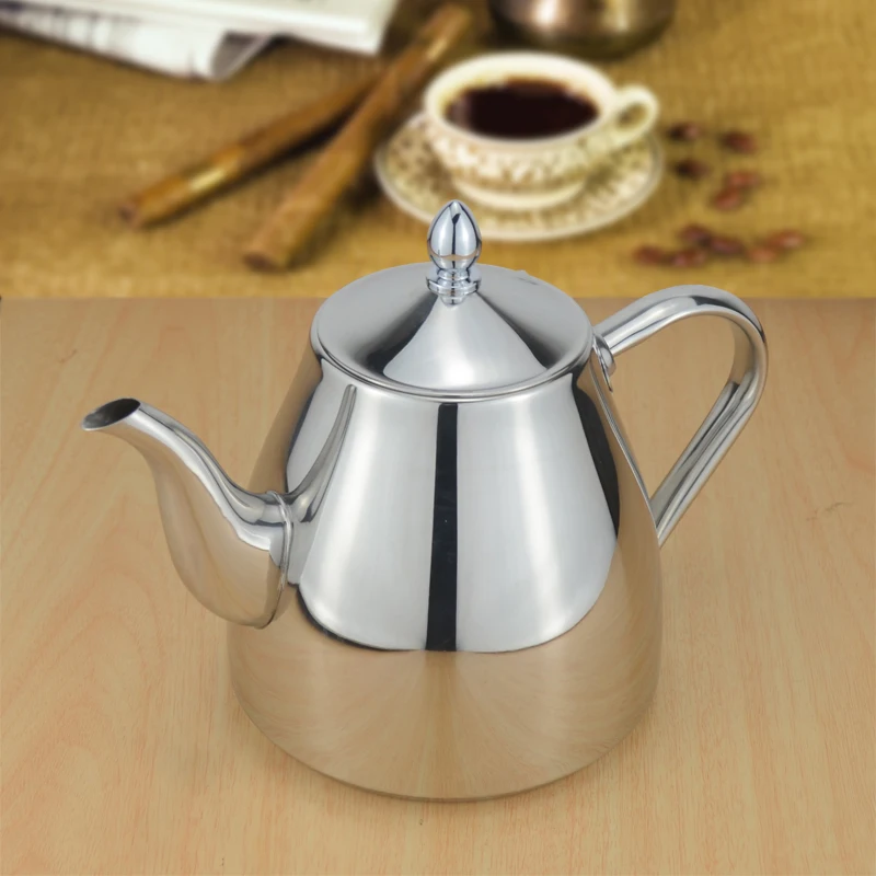 Stainless Steel Silver Tea Kettle - Image 3