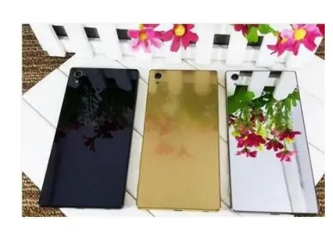 Зеркальная задняя крышка Стекло для Sony Xperia 5 &quotZ5 Premium Z5 Plus Z5p E6853 E6883 E683 корпус