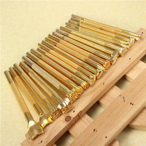 20pcs DIY Leather Working Saddle Making Tools Set Carving Leather Craft