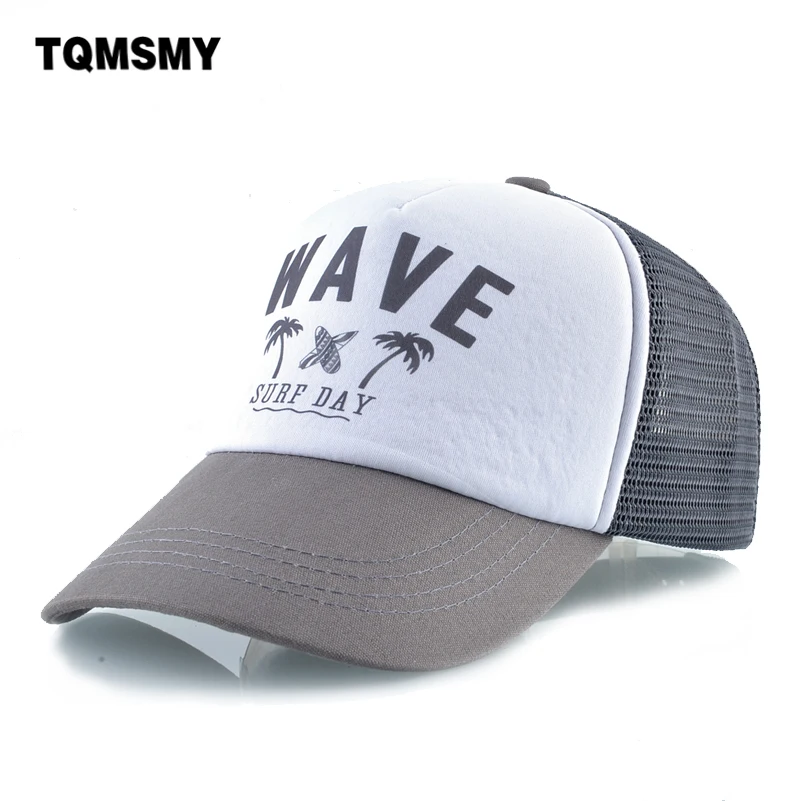 

High quality Baseball cap men surf bone Hip Hop hat women Snapback Caps Outdoor sports Breathable mesh sun hats for women