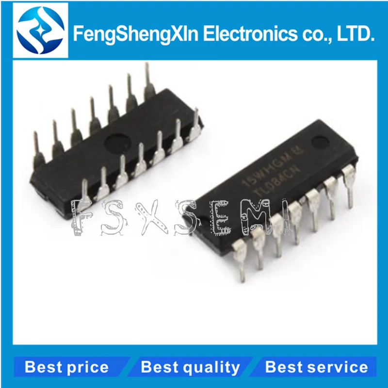 10 шт./лот TL084CN TL084 JFET INPUT РАБОЧИЕ УСИЛИТЕЛИ DIP 14| |
