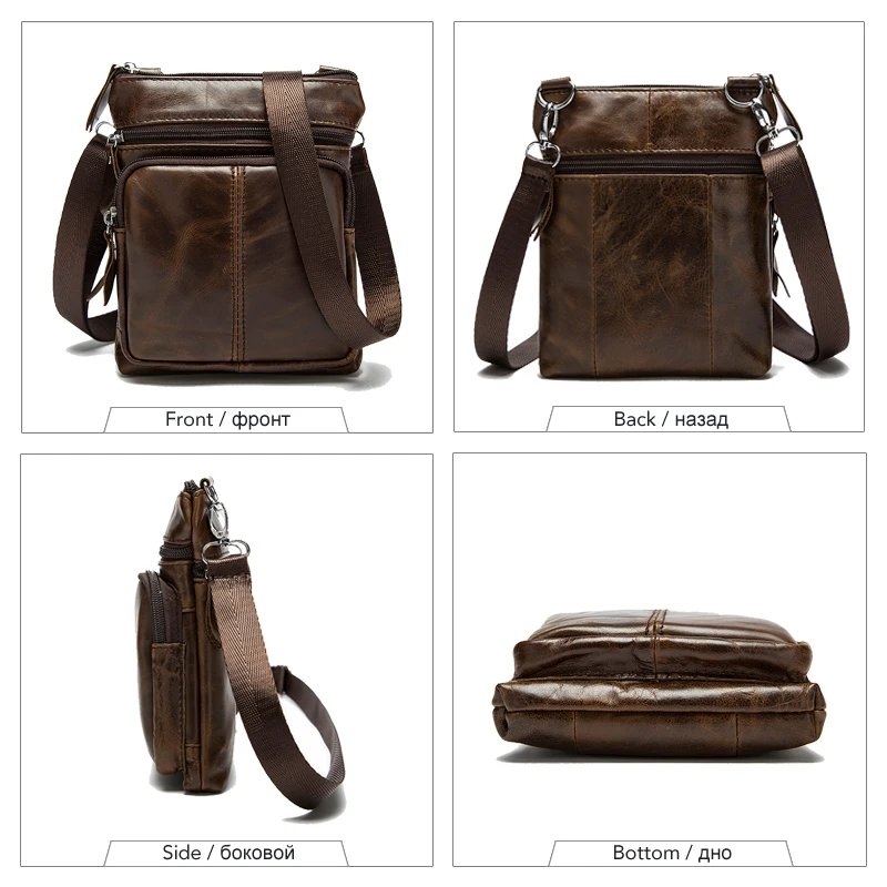 WESTAL Messenger Bag Men's Shoulder Genuine Leather bags Flap Small male man Crossbody bags for men natural Leather bag M701 WESTAL Messenger Bag Men's Shoulder Genuine Leather bags Flap Small male man Crossbody bags for men natural Leather bag M701