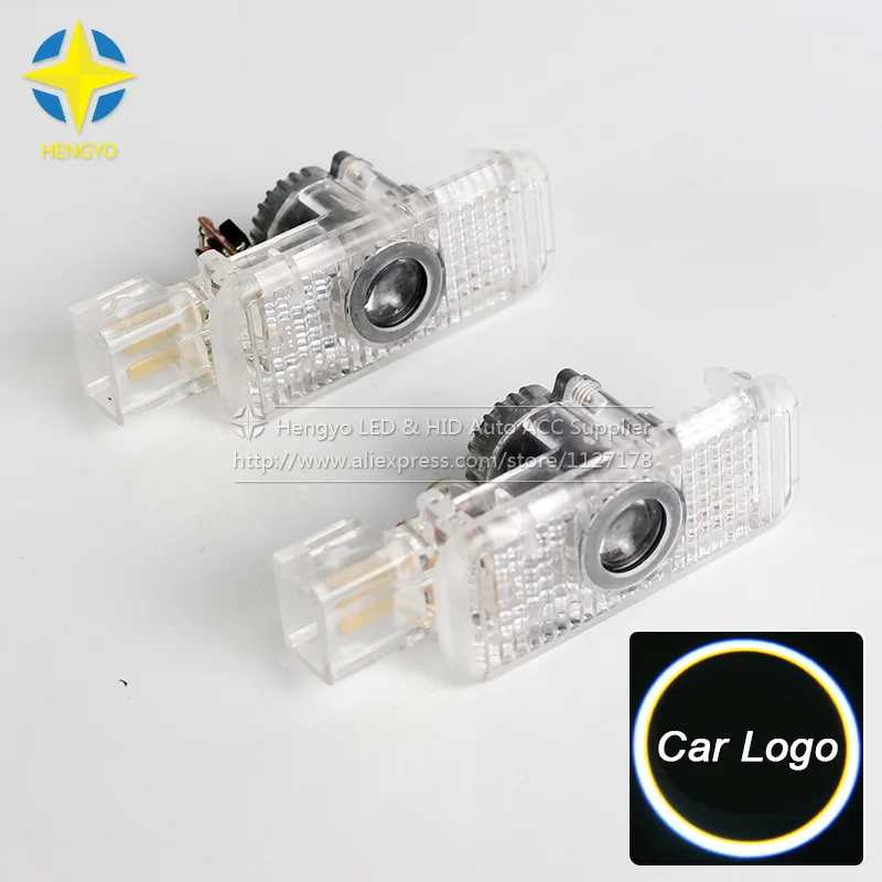 

High Power 7W No Drill Laser Logo Light For Audi A8L A7 A6L Q3 A5 A4L A4 A6 A1 R8 Q7 Q5 TT Warranty 12 Months