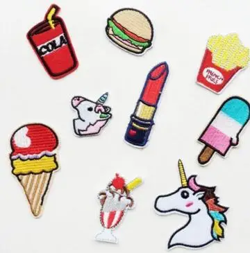Aliexpress.com : Buy Lipstick Embroidered cartoon Clothing