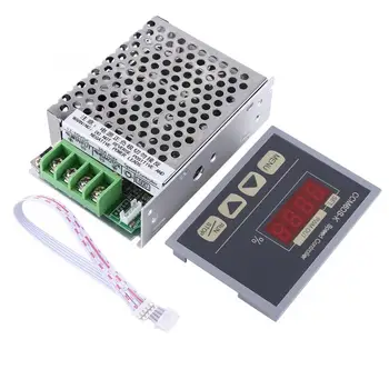 

Stepper Motor Controller 12-80V DC 30A PWM Motor Speed Controller Governor With Digital Display Panel Motor Regulator