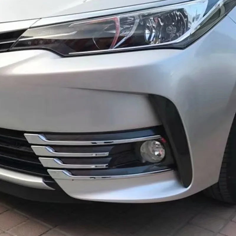 Автомобильный задний противотуманный светильник, Автомобильный задний противотуманный светильник для Toyota Corolla Sport, ABS хром