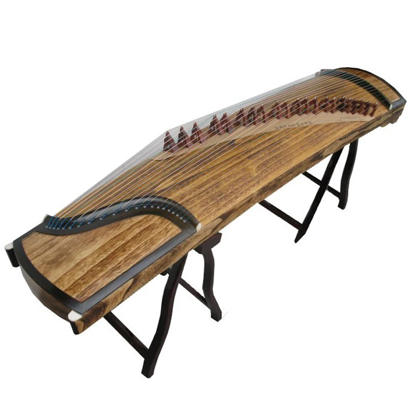 Gu zheng Chinês instrumentos musicais. Paulownia zheng gu simples Frete