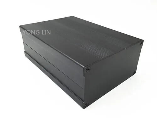 1pcs Aluminum box 105*55-120MM Network equipment protection shell Blockers shell Power amplifier aluminum shell