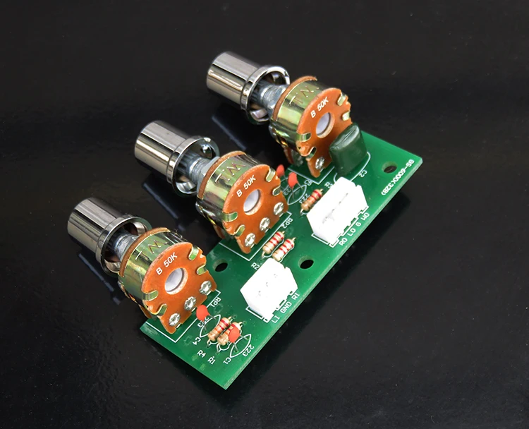 Tone Volume Bass Treble Control Board 3 Channel Subwoofer 2.1 Amplifier free shippingin CNC
