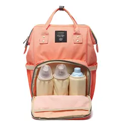 Мода Мумия подгузник для беременных сумка бренд большой ёмкость мокрый подгузник сумки мама путешествия рюкзак коляска кормящих мешок для