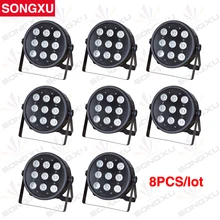 SONGXU 8 шт./лот Новые 9 шт.* 10 Вт R, G, B, W 4в1 высокой мощности led par light/SX-PL0910