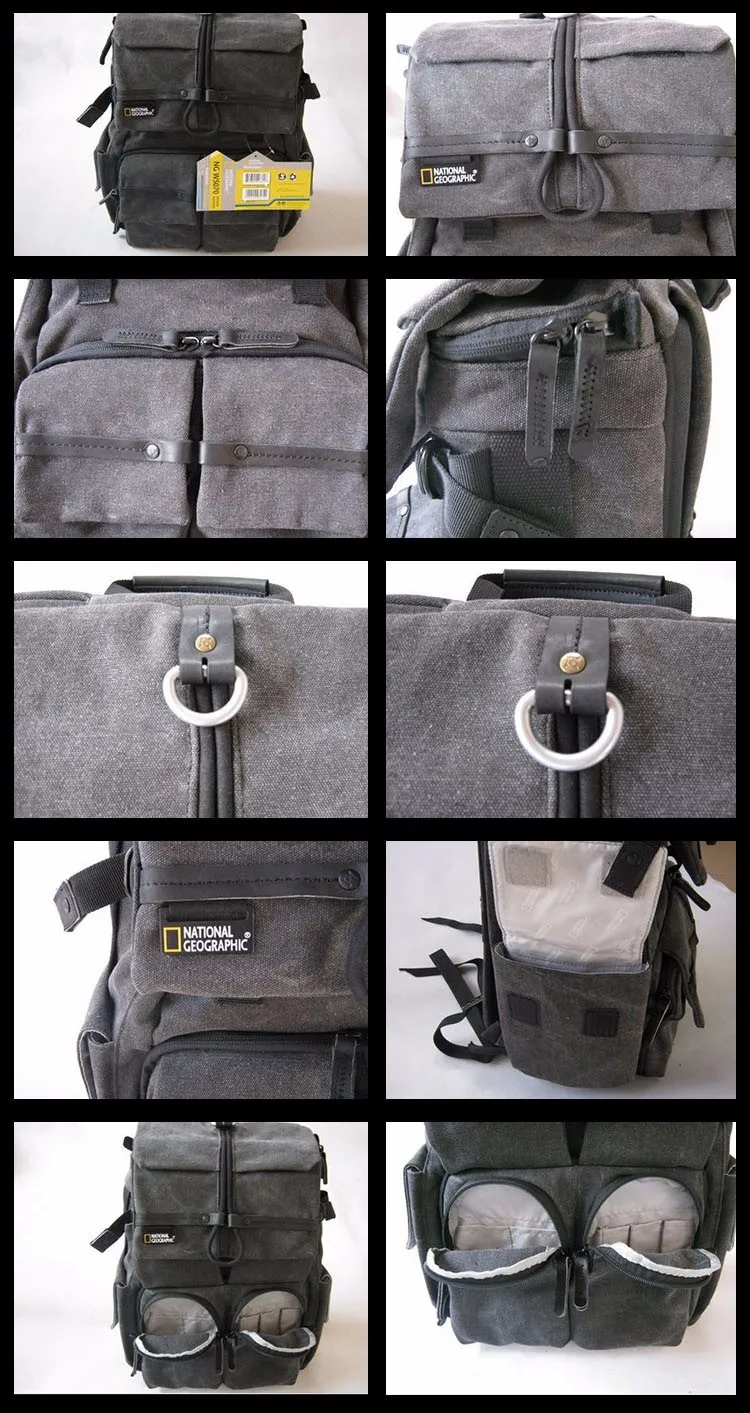 Рюкзак для камеры National Geographic Walkabout NGW5070 двойная сумка через плечо DSLR камера рюкзак сумка для ноутбука
