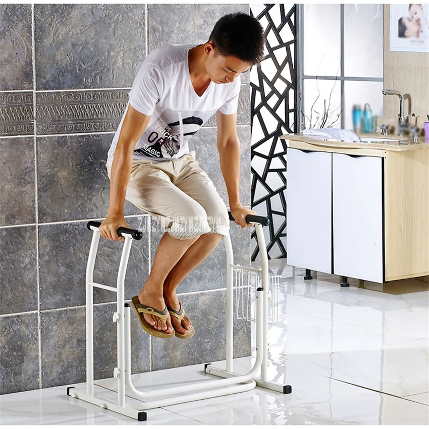 AM-7018 Solid Portable Toilet Safety Rails Bar Bathroom Toilet Safety Assist Frame Safety Aid Hand Rail For Elderly Disability