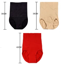 Бесшовное женское корректирующее белье с высокой талией живот для похудения контроль Трусики волшебное Корректирующее белье дамское корсет нижнее белье