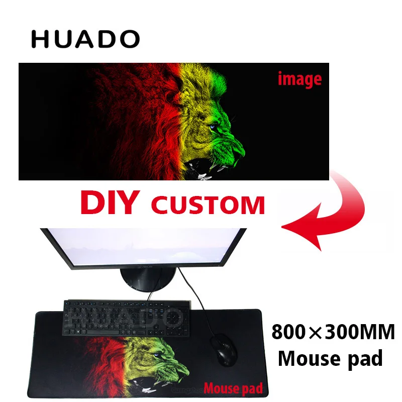  Gaming Mouse Pad Custom rubber mousepad desk mat large mouse mat for steelseries/ overwatch/ world 