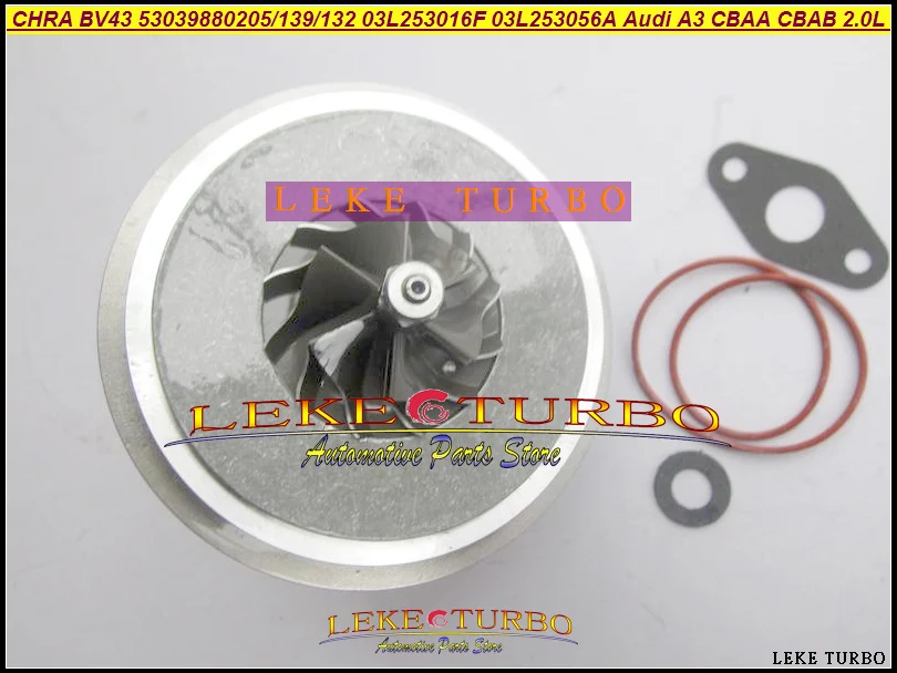 Turbo Cartridge CHRA BV43 53039880205 53039880139 53039880132 03L253056A 03L253019J 03L253019T 03L253016F For Audi A3 CBAA CBAB (1)