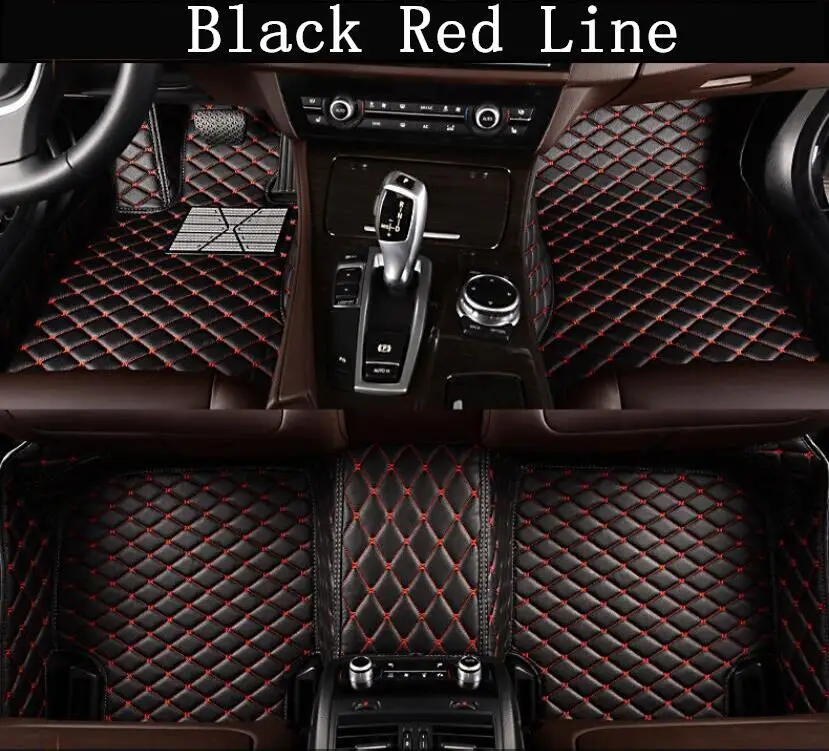 Car 3d Luxury Leather Car Floor Mats For 01 07 Toyota Sequoia 2001