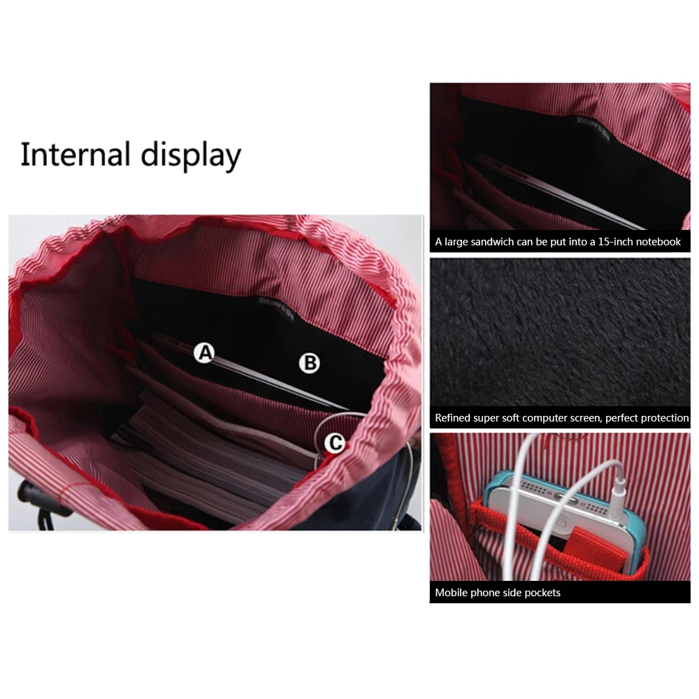 

Climbing Backpacks Cycling Bag School Large Capacity Backpack Outdoor Sport Urban Leisure Men Women