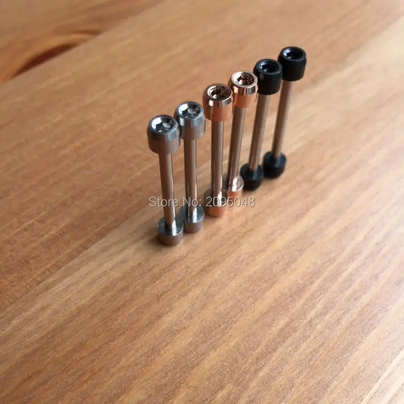 28mm inner Hexagon watch screw tube rod for tissot T race T-sport T048 motoGP watch lug link kit parts(rose gold/black/silvery)