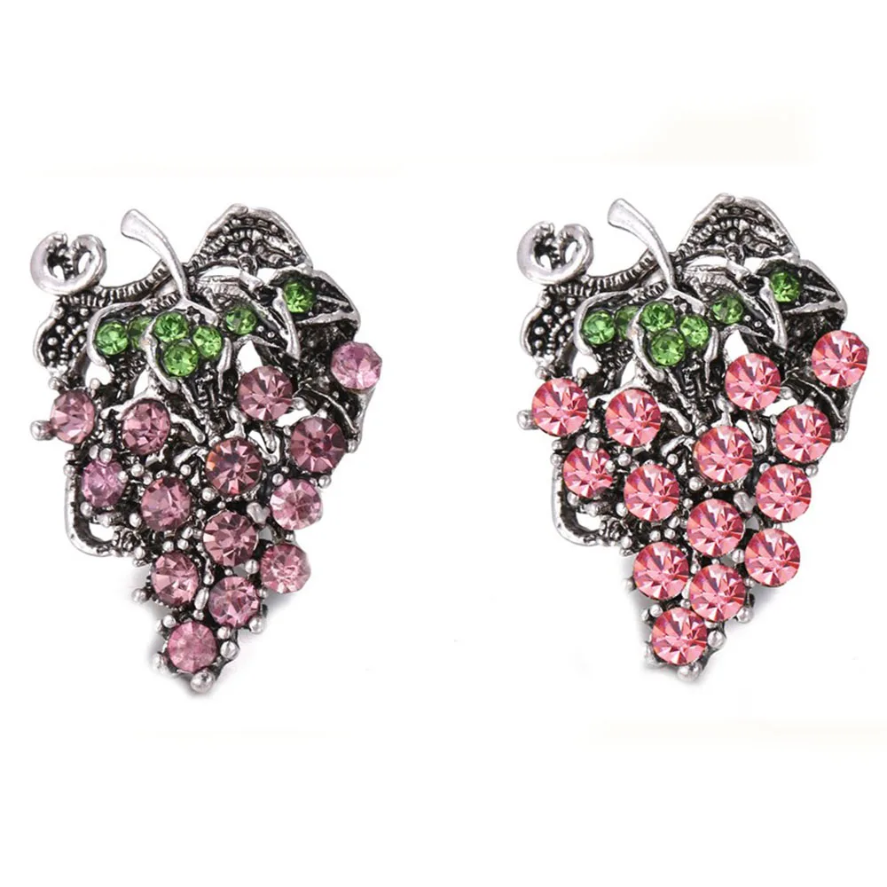 

10PCS Pink color 18mm 20mm Grape Snaps beads jewelry Accessories fit 2019 new fashion DIY Snap jewelry for women snap jewelry