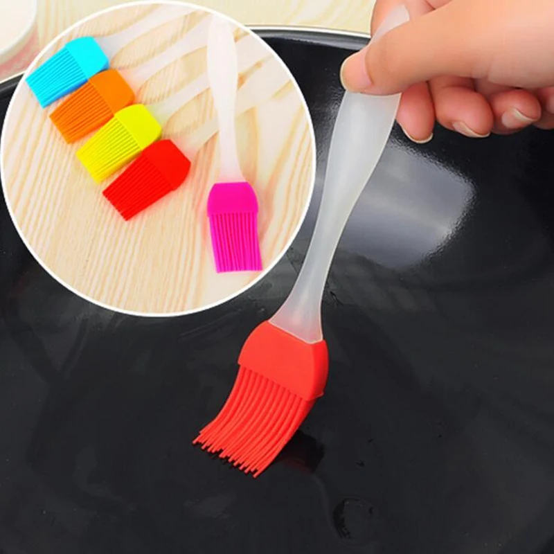 Silicone Pastry Brush Baking Bakeware BBQ Cake Pastry Bread Oil Cream Cooking Basting Tools Kitchen Accessories Gadget