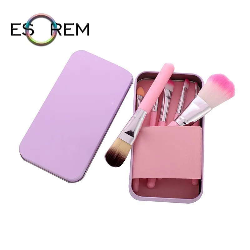 

ESOREM 7pcs Cosmetic Brush Set With Separate Package Storage Makeup Brushes Angled Shading Sponge Pinceaux Maquillage 062802