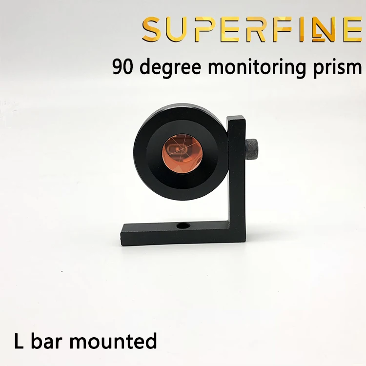 

90 degree monitoring Prism, 1 inch mini prism with L bar, Replacement of GMP104