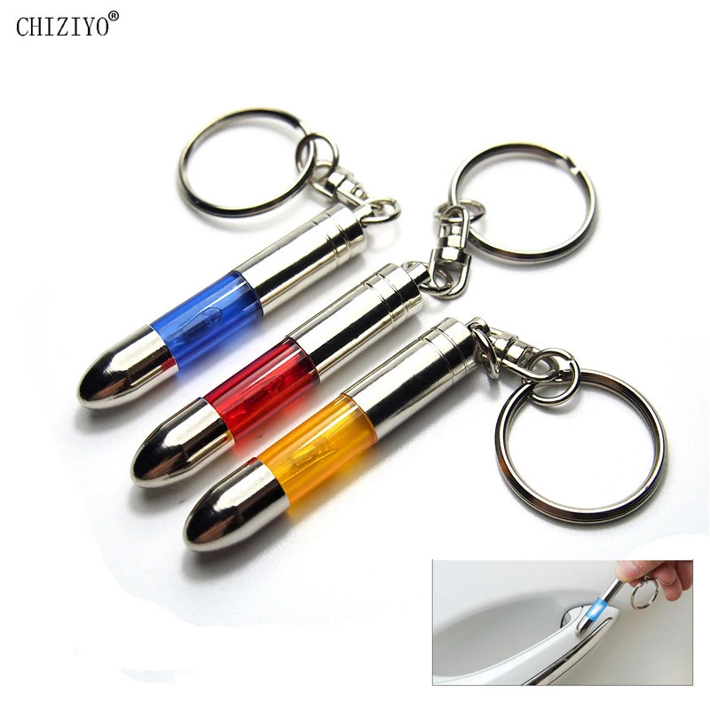 

CHIZIYO Auto Car Mini Bullet Anti Static Electricity Eliminator Remover Key Chain New Static Elimination Rod