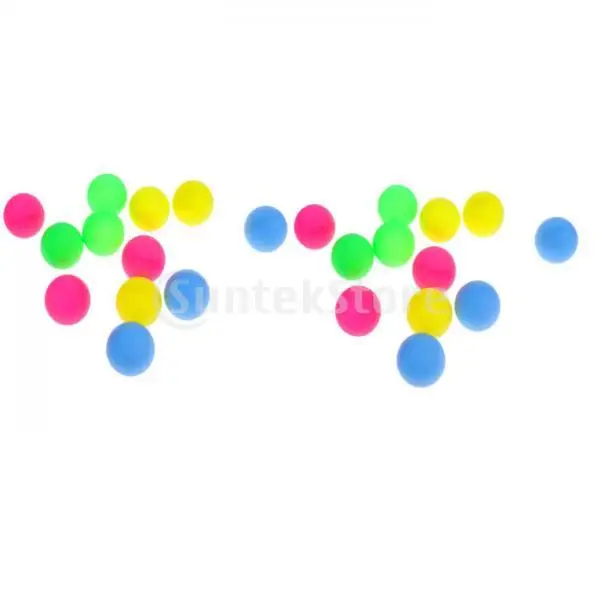 24 шт Разноцветные пивные шарики для пинг-понга, настольные теннисные шары для украшения игрушки лотерейные развлекательные шарики для вечеринки