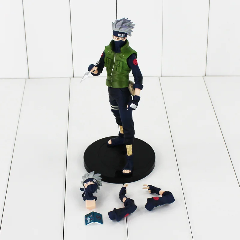 

21cm Japan Anime Naruto Shippuden Hatake Kakashi PVC Action Figure Model Toys Doll With Box Free shipping