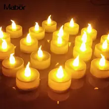 Романтический светильник светодиодный светильник для свечей светодиодный светильник для украшения чайной свечи для свадьбы, Рождества, праздника, свадьбы, дома, вечерние украшения